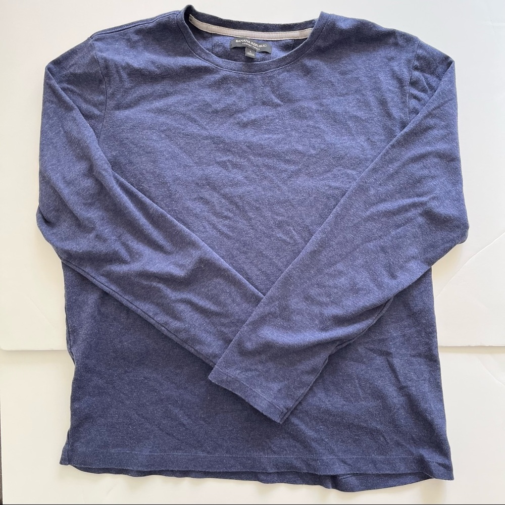 Banana Republic Luxury Touch Long Sleeve T